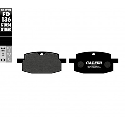 Plăcuțe Moto față Galfer SCOOTER FD136G1050 Plăcuțe Moto față Galfer SCOOTER FD136G1050