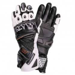 Manusi din piele SECA TRACKDAY BLACK/WHITE Manusi din piele SECA TRACKDAY BLACK/WHITE