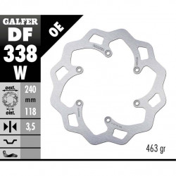 Disc de frana spate Galfer WAVE FIXED 240x3.5mm DF338W