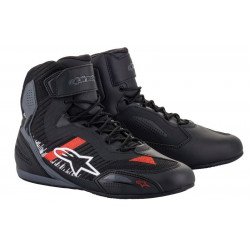Ghete moto ALPINESTARS FASTER-3 RIDEKNIT BLACK/GREY/RED Ghete moto ALPINESTARS FASTER-3 RIDEKNIT BLACK/GREY/RED