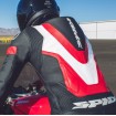 Combinezon moto SPIDI LASER PRO PERFORATED RED thumb