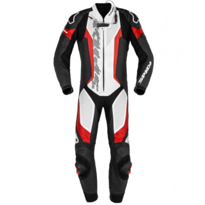 Combinezon moto SPIDI LASER PRO PERFORATED RED