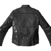 Geaca moto de piele SPIDI GARAGE, Negru thumb