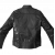 Geaca moto de piele SPIDI GARAGE, Negru thumb