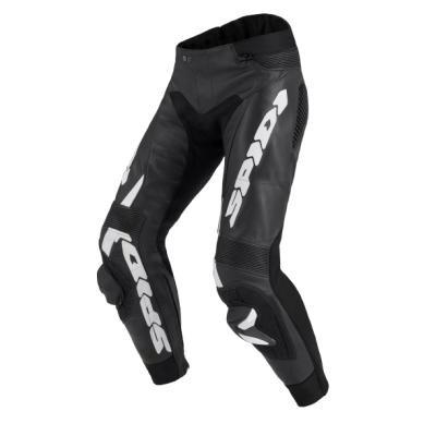Pantaloni de piele SPIDI RR PRO WARRIOR BLACK/WHITE