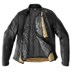 Geaca moto de piele SPIDI MACK BLACK thumb