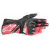 Manusi din piele pentru femei ALPINESTARS STELLA SP-8 V3 BLACK/WHITE/PINK