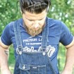 Tricou moto 1831 TRILOBITE BLUE thumb