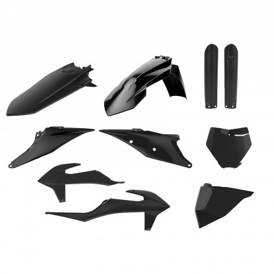 Kit plastic MX Replica POLISPORT pentru KTM SX/ SX-F/ XC/ XC-F - 2019-21 BLACK