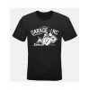 Tricou moto SECA GARAGE BLACK