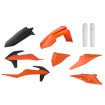 Kit plastic Enduro Polisport pentru KTM EXC/ EXC-F/XC-W/ XCF-W-2020-21 Orange/Black/White thumb