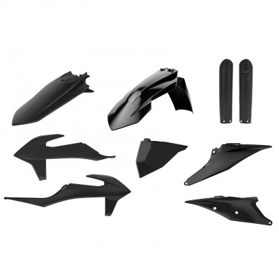Kit plastic Enduro Polisport pentru KTM EXC/ EXC-F/XC-W/ XCF-W-2020-21 Black