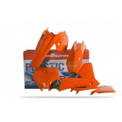 Kit plastic MX Replica Polisport pentru KTM 85 SX 2006-12 Orange