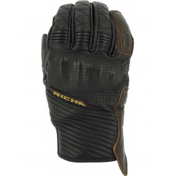 Manusi moto de piele RICHA ARIZONA BLACK/BROWN