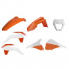 Kit plastic MX Replica POLISPORT pentru KTM 85 SX 2018-21 Orange