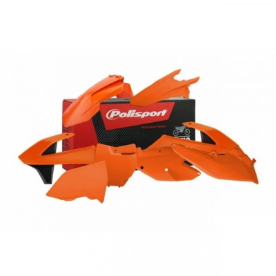 Kit plastic MX Replica POLISPORT pentru KTM SX 2001-02 Orange