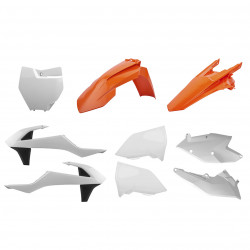 Kit plastic MX Replica Polisport pentru KTM SX/ SX-F/ XC-F OEM Color 17 Kit plastic MX Replica Polisport pentru KTM SX/ SX-F/ XC-F OEM Color 17