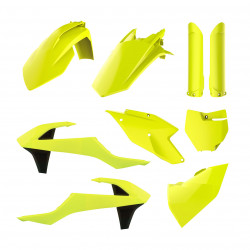 Kit plastic MX Replica Polisport pentru KTM SX/ SX-F/ XC-F Yellow Flo Kit plastic MX Replica Polisport pentru KTM SX/ SX-F/ XC-F Yellow Flo