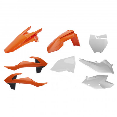 Kit plastic MX Replica Polisport pentru KTM SX/ SX-F/ XC/ XC-F - 2019-21 OEM Color