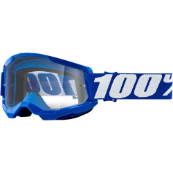 Ochelari motocross 100% STRATA2 BLUE- CLEAR