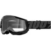 Ochelari motocross 100% STRATA2 BLACK-CLEAR Ochelari motocross 100% STRATA2 BLACK-CLEAR thumb