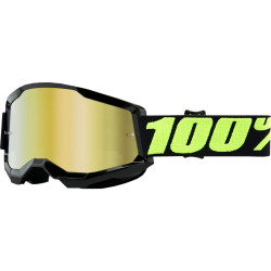 Ochelari motocross 100% STRATA2 UPSOL-MIRROR GOLD