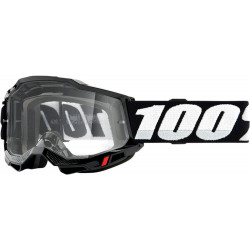 Ochelari motocross 100% ACCURI2 BLACK-CLEAR Ochelari motocross 100% ACCURI2 BLACK-CLEAR