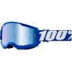 Ochelari motocross 100% STRATA2 BLUE-MIRROR BLUE Ochelari motocross 100% STRATA2 BLUE-MIRROR BLUE thumb