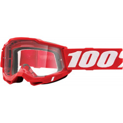 Ochelari motocross 100% ACCURI2 RED-CLEAR Ochelari motocross 100% ACCURI2 RED-CLEAR