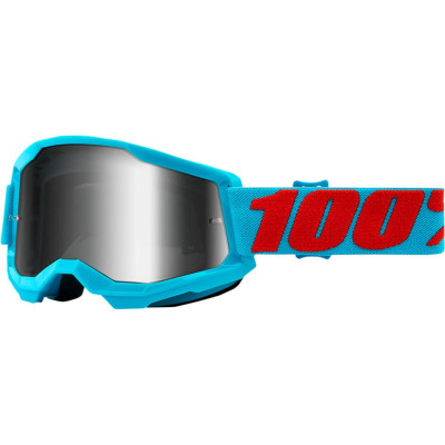 Ochelari motocross 100% STRATA2 SUMMIT-MIRROR SILVER