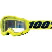 Ochelari motocross 100% ACCURI2 FLUO YELLOW-CLEAR Ochelari motocross 100% ACCURI2 FLUO YELLOW-CLEAR thumb
