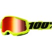 Ochelari motocross 100% STRATA2 YELLOW-MIRROR RED thumb