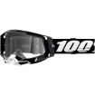 Ochelari motocross 100% RACECRAFT2 BLACK-CLEAR thumb