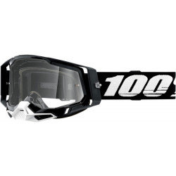 Ochelari motocross 100% RACECRAFT2 BLACK-CLEAR