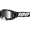 Ochelari motocross 100% RACECRAFT2  BLACK-MIRROR SILVER