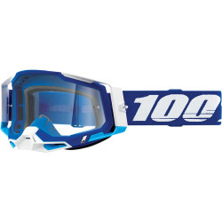 Ochelari motocross 100% RACECRAFT2 BLUE-CLEAR