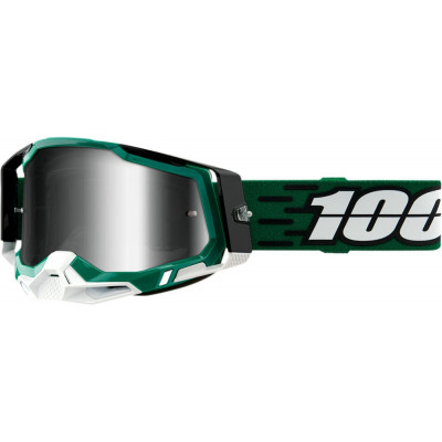 Ochelari motocross 100% RACECRAFT2 MILORI-MIRROR SILVER