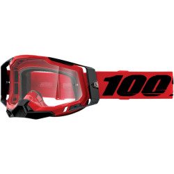 Ochelari motocross 100% RACECRAFT2  RED-CLEAR
