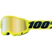 Ochelari motocross 100% ACCURI2 FLUO YELLOW-MIRROR GOLD thumb
