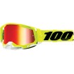 Ochelari motocross 100% RACECRAFT2 YELLOW-MIRROR RED thumb