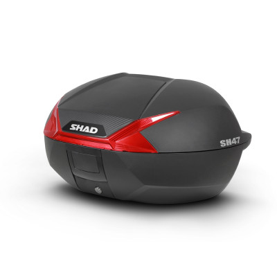 Valiza moto SHAD SH47 RED Valiza moto SHAD SH47 RED