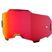 Placa HIPER pentru ochelari 100% ARMEGA-RED MIRROR Placa HIPER pentru ochelari 100% ARMEGA-RED MIRROR thumb