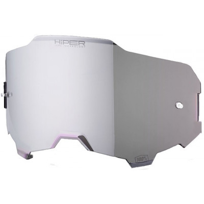 Placa HIPER pentru ochelari 100% ARMEGA-SILVER MIRROR