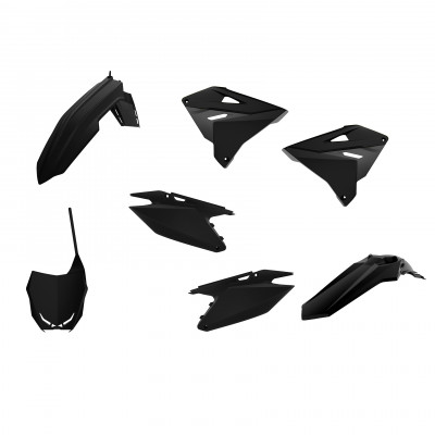 Kit plastic MX POLISPORT pentru Suzuki RM125 / RM250 -2001-08 Black (19)