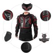 Armura motocross BLACK/RED Armura motocross BLACK/RED thumb