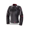 Geaca moto pentru femei SEVENTY SD-JR49 BLACK/RED thumb