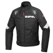 Geaca moto din textil SPIDI FLASH EVO H2OUT BLACK/WHITE thumb
