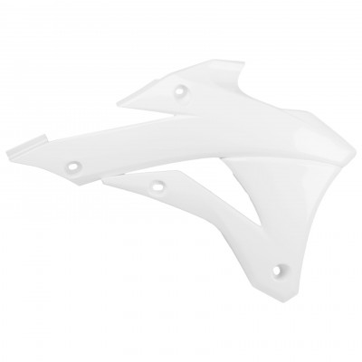 Capace plastice radiator Polisport Kawasaki KX85/100 - 2014-21 White