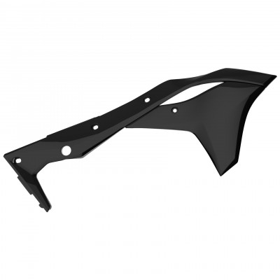 Capace plastice radiator Polisport Kawasaki KX250F - 2017-21 Black