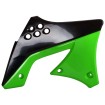 Capace plastice radiator Polisport Kawasaki KX250F (10/11) - 2009-12 Green/Black OEM Color Capace plastice radiator Polisport Kawasaki KX250F (10/11) - 2009-12 Green/Black OEM Color thumb